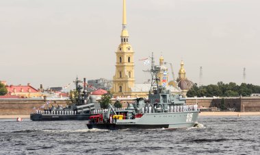 Petro-Pavlovsk kale deniz törende.