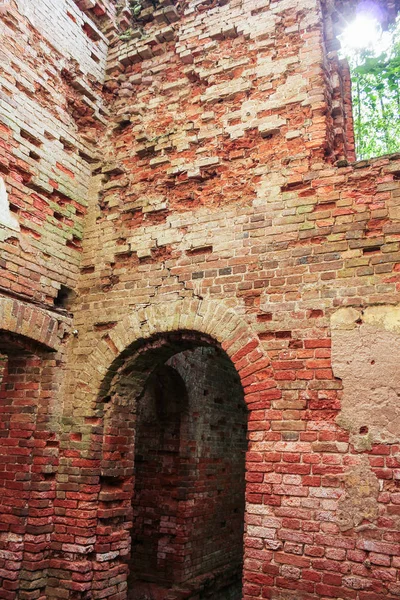 The crumbling walls of an ancient monastery. — Stock Photo, Image