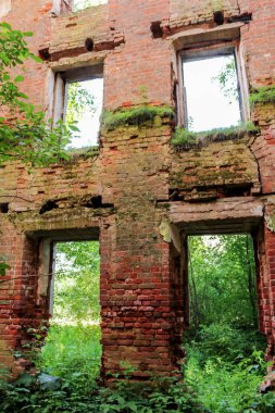 Basit diyafram ile bir duvar.