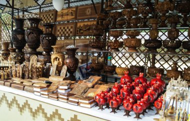 Farklı Hediyelik eşya ile köşk.