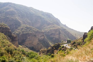 Dağ gorge.