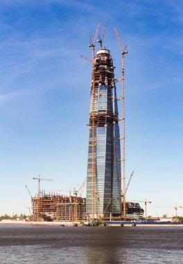 Modern yüksek katlı İnşaat.