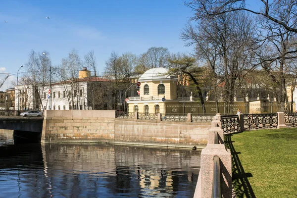 Granit quay Yusupov Nehri. — Stok fotoğraf