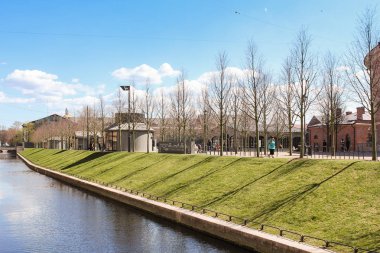 Bahar çıkabilir rekreasyon alanı.