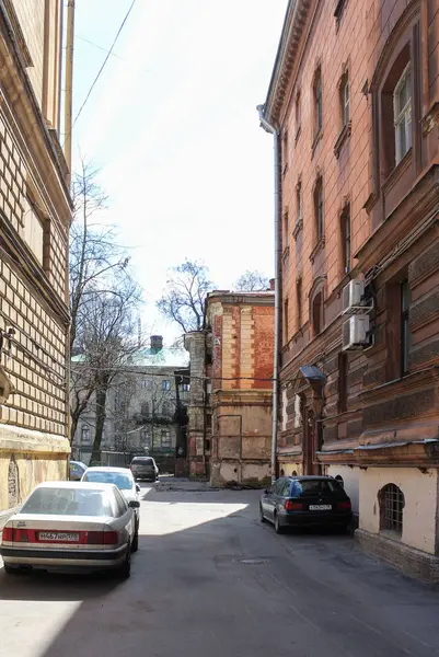Αγία Πετρούπολη Ρωσία Μαΐου 2017 Στους Δρόμους Και Τις Αυλές — Φωτογραφία Αρχείου