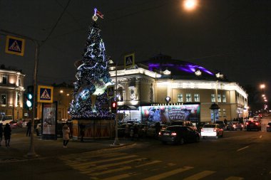 Noel ağacı circus yakınındaki.