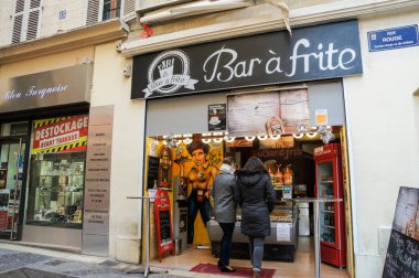 Dükkanlar sokak Rouge.