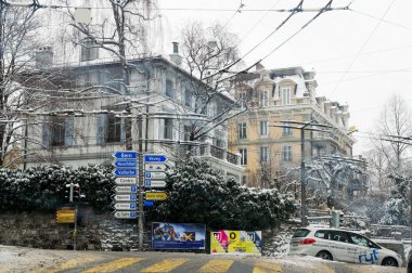 Şehir yön göstergesi.