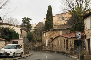 Antik şehir binaları.