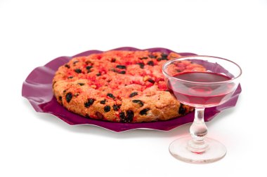 Elba ada gelen bir tatlı sarhoş pastadır