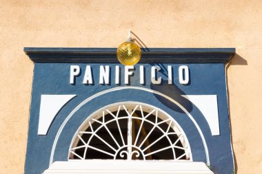 Tarihi ekmek mağazası Elba Adası, İtalya