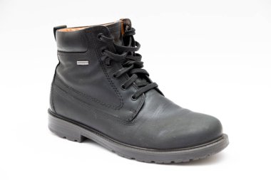 Geox önyükleme Gore Tex sole ile siyah deri