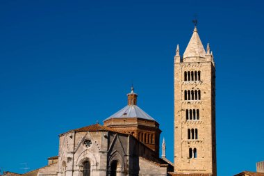 Massa Marittima bir eski merkezi İtalya merkezidir