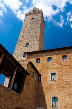 San Gimignano Siena, Italy yakınındaki antik bir yeridir