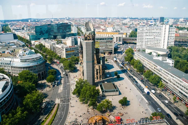 De Gedachtniskirche in Berlijn, Duitsland — Stockfoto