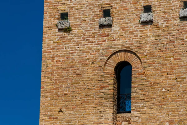 San Gimignano é uma antiga cidade perto de Siena, Itália — Fotografia de Stock