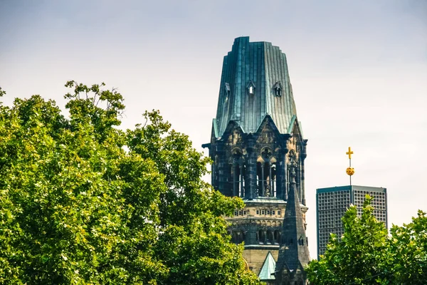 A Gedächtniskirche-Berlin, Németország — Stock Fotó