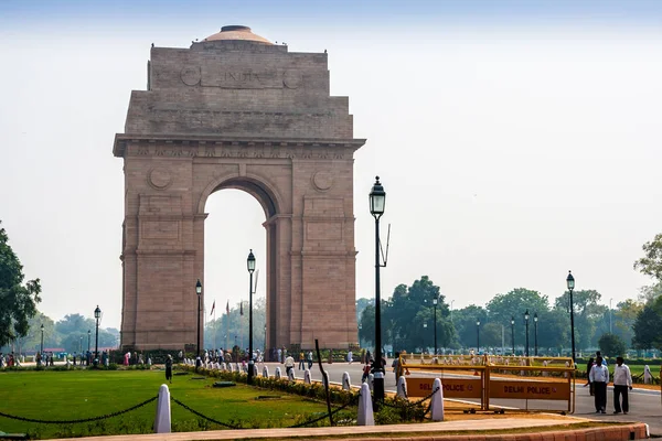 La Puerta de la India en Nueva Delhi —  Fotos de Stock