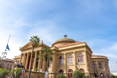 Palermo, Italya bölgesindeki Teatro Massimo