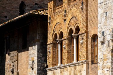 San Gimignano Siena, Italy yakınındaki antik bir yeridir