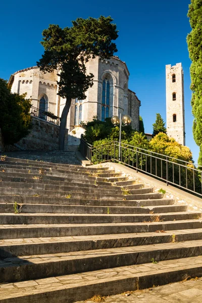 Massa Marittima is an old town in center Italy — Stock Photo, Image