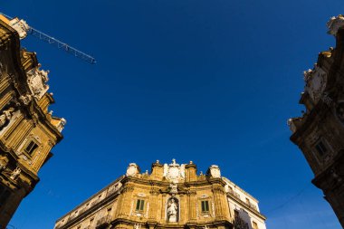 Quattro aski Meydanı Palermo, İtalya