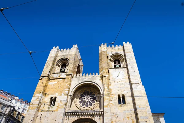 Katedralen i Lissabon i Portugal - Stock-foto