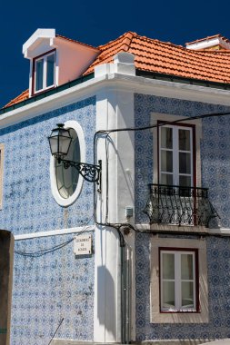 Sokaklarda Alfama Lizbon, Portekiz