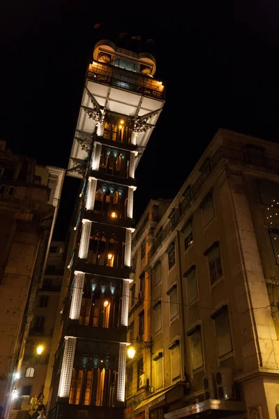 The Santa Justa Lift in Lisbon, Portugal — Stock Photo, Image