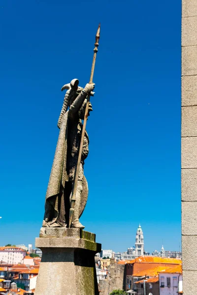 Estatua do Porto en su antigua ubicación — Foto de Stock