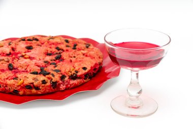 Elba ada gelen bir tatlı sarhoş pastadır