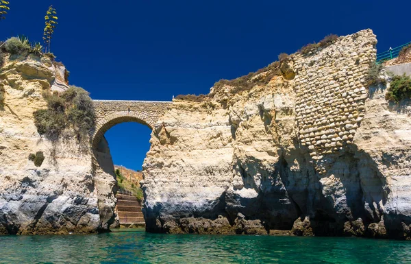 Wunderschönes Meer im Sommer in Lagos, Portugal — Stockfoto