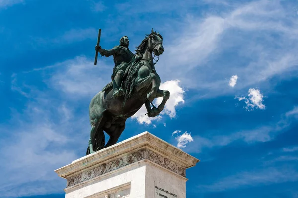 Plaza de Oriente en Madrid, España — Foto de Stock