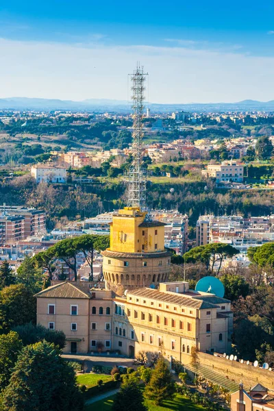 Edificio Radio Vaticana en la Ciudad del Vaticano — Foto de Stock