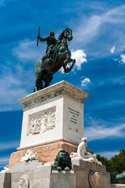 Plaza de Oriente in Madrid, Spain — Stock Photo, Image