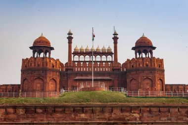 Kırmızı Kale Hindistan Delhi şehir tarihi kalede olduğunu
