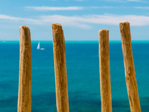 Hermoso mar en un día de verano en Italia — Foto de Stock