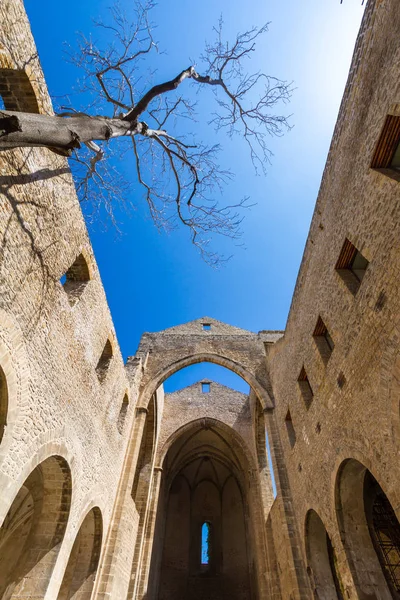 Santa Maria dello Spasimo roofless church in Palermo, Italy — Stock Photo, Image