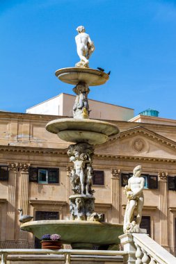 Praetorian çeşme Palermo, İtalya