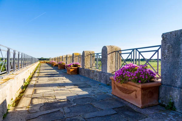 Casa Rossa Casa Roja Ximenes 1765 Del Siglo Xviii Toscana — Foto de Stock