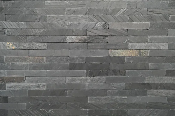 Black modern stone wall background — Stock Photo, Image