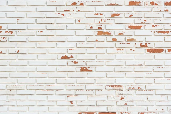 White and red brick wall as background — Stock Photo, Image