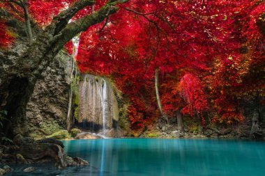 Şelale derin orman, Erawan şelale Ulusal Park