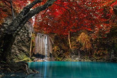 Şelale derin orman, Erawan şelale Ulusal Park