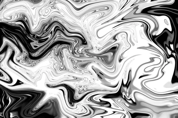 Черно-белый абстрактный фон в виде мраморного камня — стоковое фото
