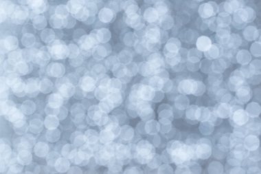 soyut Gümüş Mavi bokeh arka plan