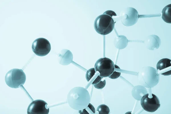Estructura de la molécula de ciencia, concepto de ciencia — Foto de Stock