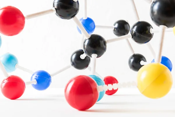 Estructura de la molécula de ciencia, concepto de ciencia — Foto de Stock