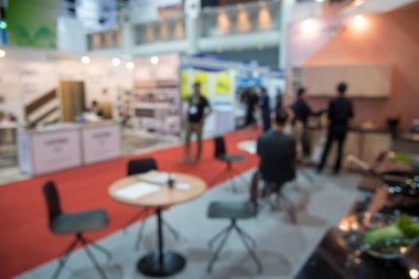 arka plan için insanlarla soyut bulanık olay