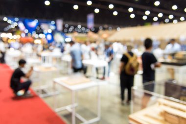 arka plan için insanlarla soyut bulanık olay